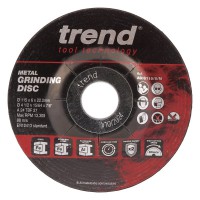 Trend AD/G115/6/M 115x6x22.2mm Metal Grind Disc 10PK £18.99
